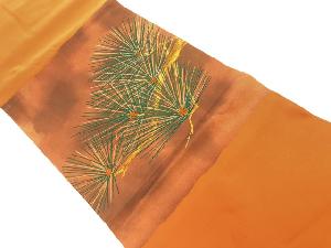 リサイクル　枝松模様織出し名古屋帯